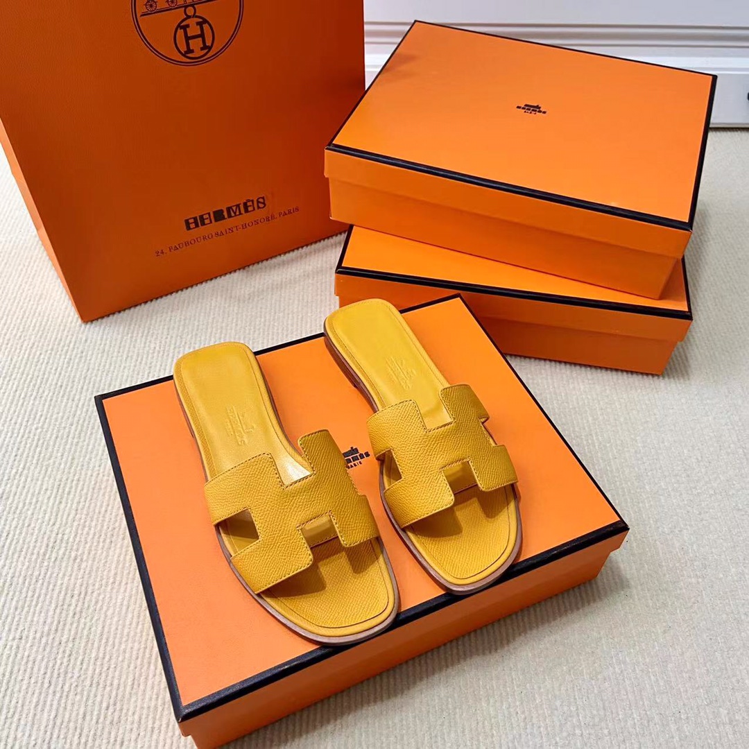 에르메스 올수공 오란 슬리퍼 샌들 앱송 30